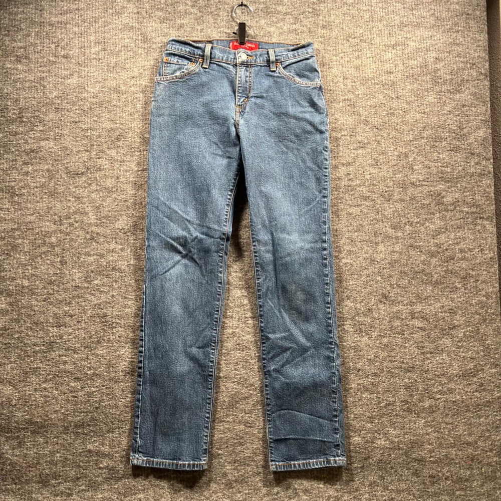 Levis 510 Classic Slim Stretch Jeans Womens 6M Blue Lower Rise Straight Leg